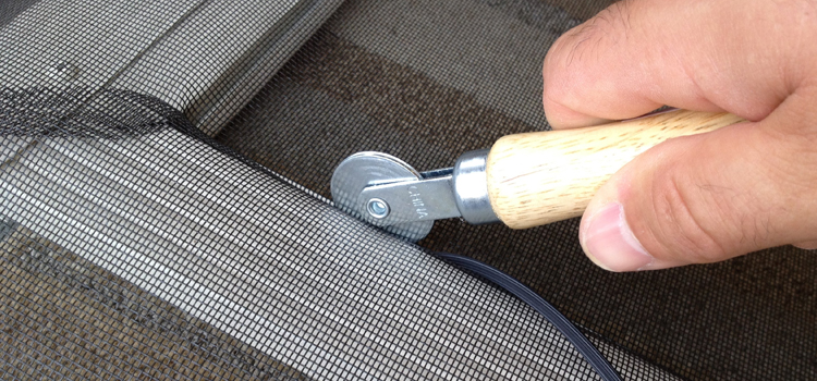 metal screen door repair in Ramona
